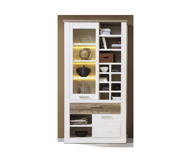 Leds para vitrina doble 2 puertas VERONA Transparente