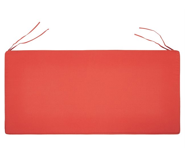 Beliani Cojín de asiento VIVARA 112x54 Rojo