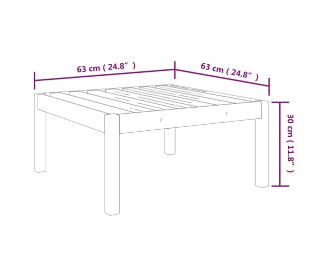 Juego De Muebles De Jardín Blanco