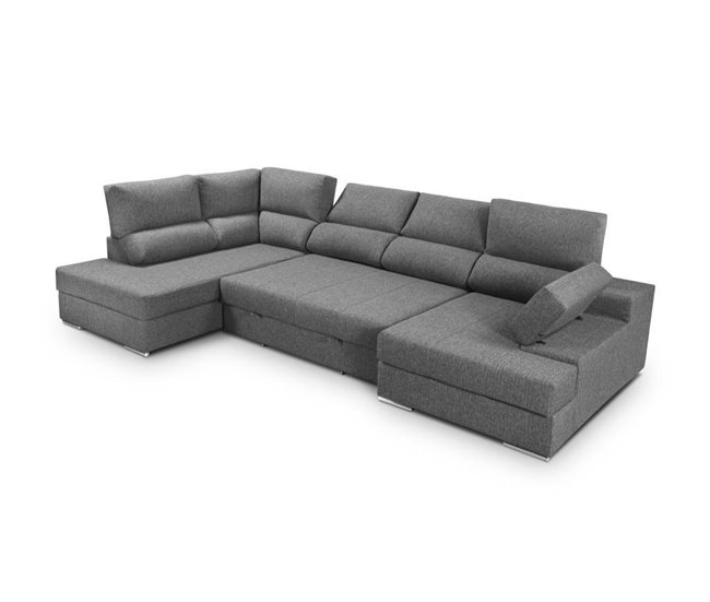 Rinconera con cama BARI Antracita