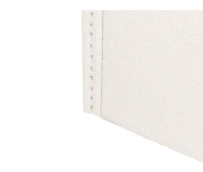 Beliani Cama nido Bouclé TROYES 99x213 Beige