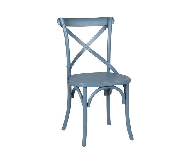 Pack de 2 sillas de cocina BISTROT II  Azul