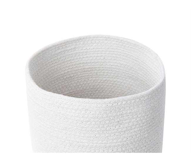 Beliani Estante de baño pequeño BASIMA Blanco