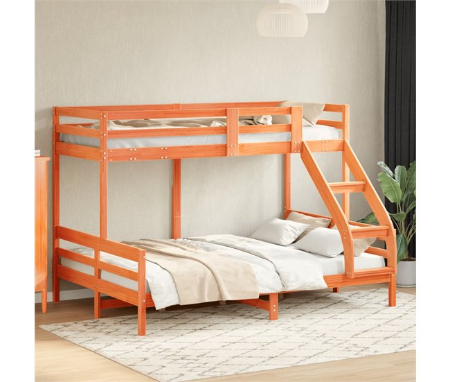 VidaXL Litera Sorte 2 camas Madera