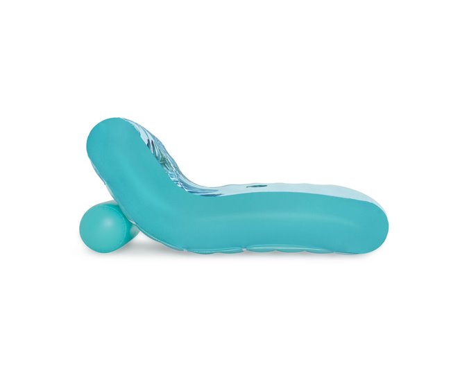 Colchoneta Hinchable Luxury Azul