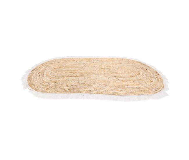 Alfombra fibra natural tejido artesanal Multicolor