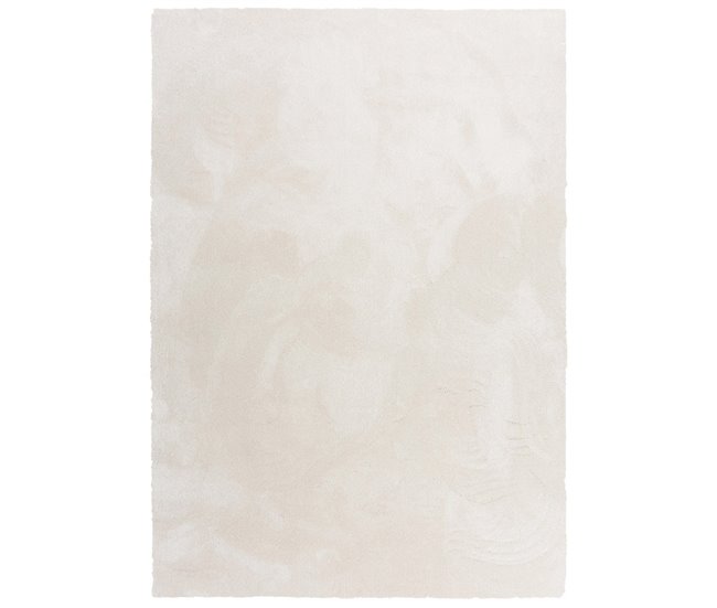 Alfombra TORINO 160x160 Blanco