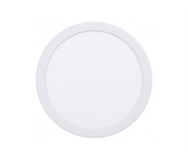 Lámpara de techo DOWNLIGHT LED empotrable níquel Blanco