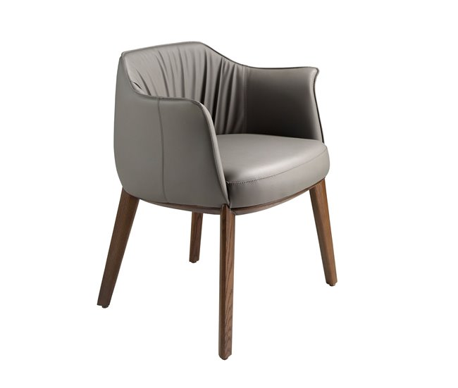 Silla polipiel 5152 Gris