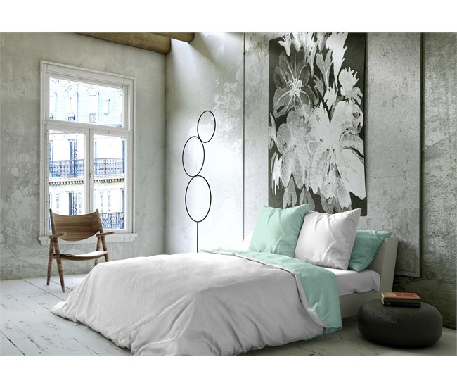 FUNDA NORDICA BICOLOR REVERSIBLE 