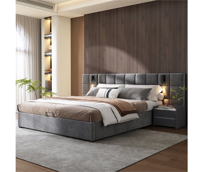 Canapés abatibles Gris