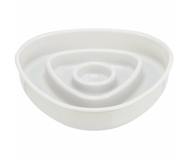 Comedero para Perro Slow Feeding Gris