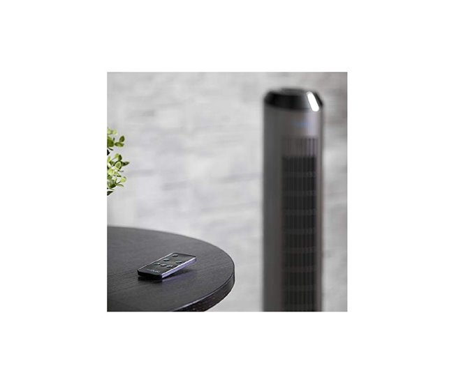 Ventilador de torre EnergySilence 8190 Skyline Ionic Cecotec Negro