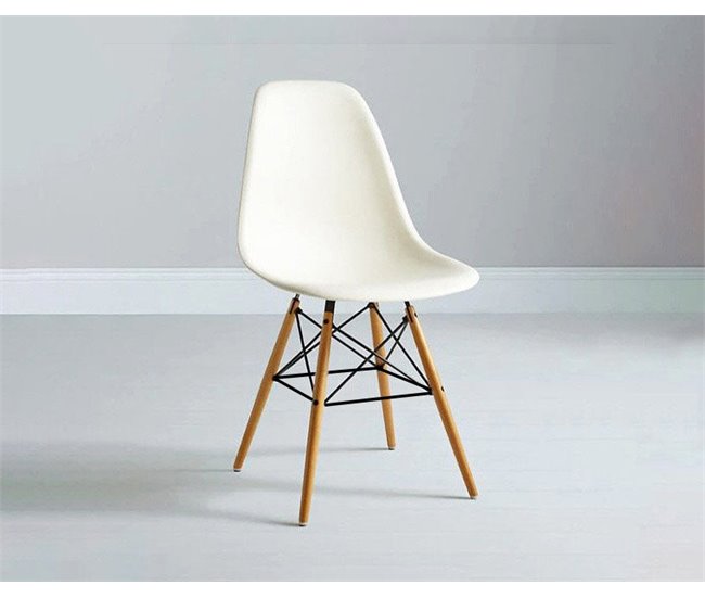 Silla de Comedor Nordica Blanco