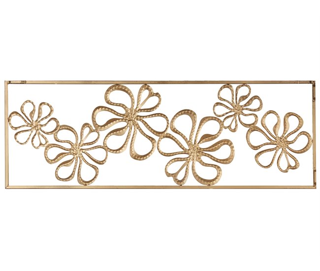 Beliani Decoración de pared CERIUM Dorado