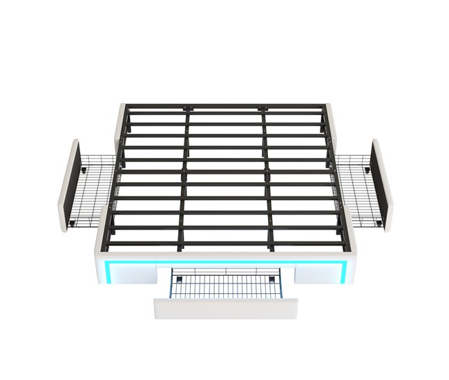 Camas de matrimonio 180x200 Beige