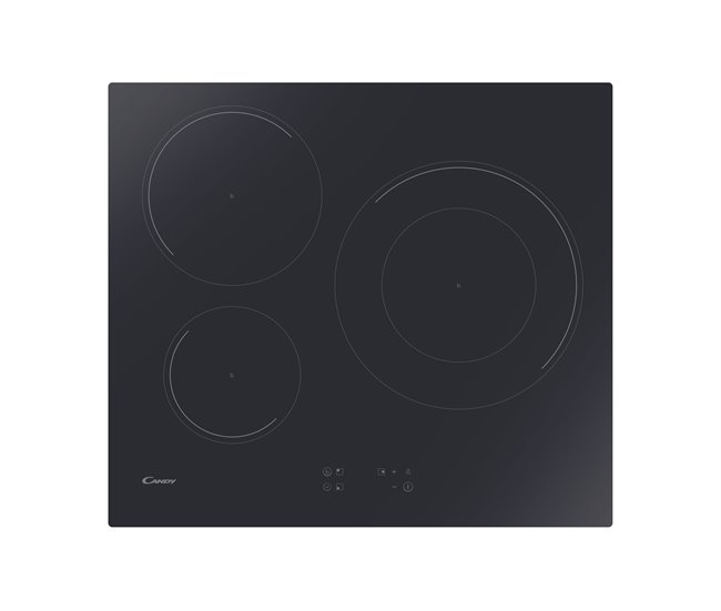 Conjunto de placa ind. y horno pirolítico CANDY PCI26PCxCI633C Negro