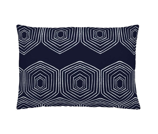 Funda de cojín Blue Mand Azul