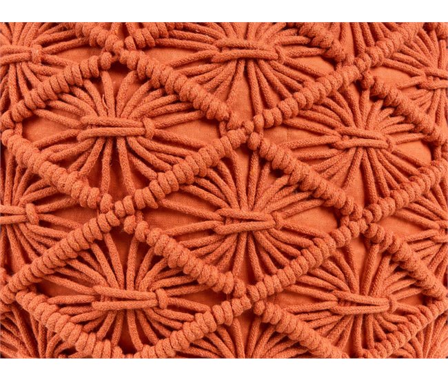 Beliani Puf BERKANE Naranja