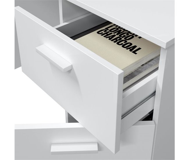Mesa de escritorio Just Blanco