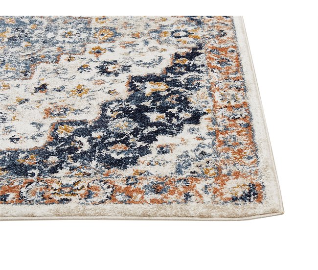 Beliani Alfombra de pelo corto HERMON 160x230 Multicolor