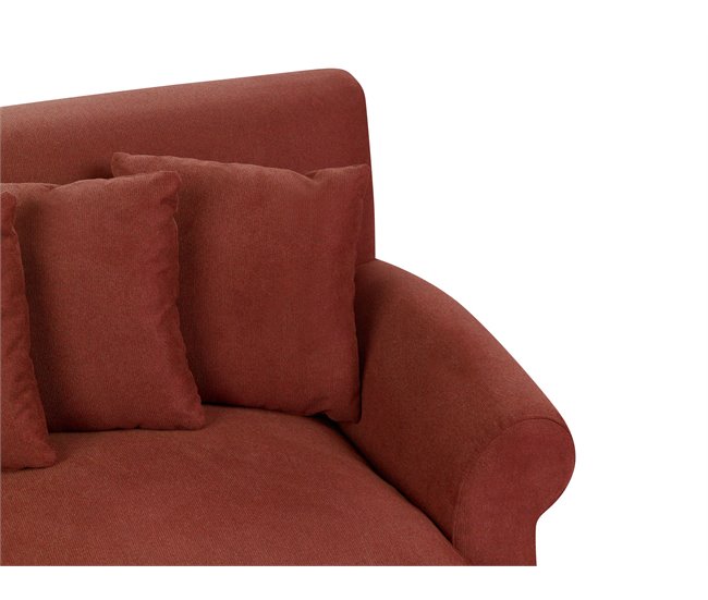 Beliani Sofá de 2 plazas Poliéster EIKE Beige