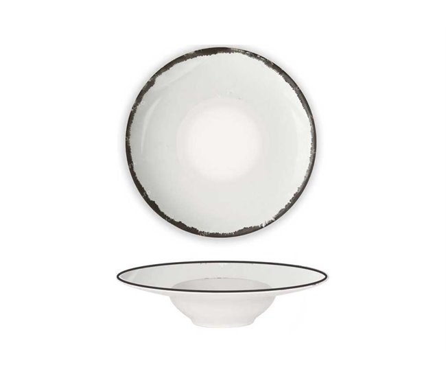 Plato risotto ALTAMIRA/JAMEO/DRACH marca LA MEDITERRÁNEA 28cm Blanco