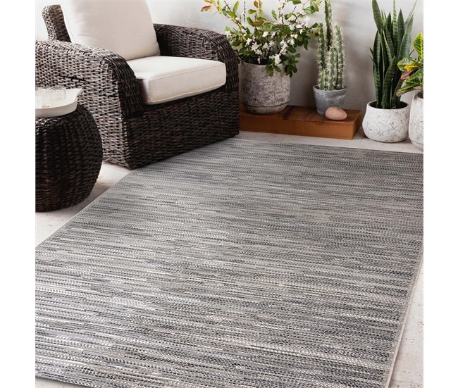 Alfombra COLOR 47362965 SISAL vintage 60x110 Gris