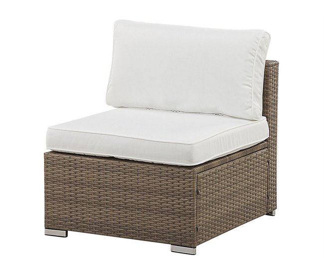 Beliani Conjunto longue BELVEDERE Blanco