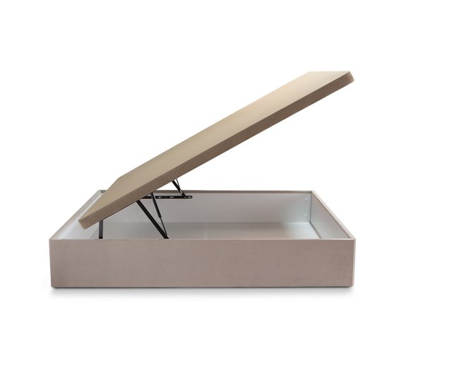 Canapé abatible color beige MONET SOMNALIS 