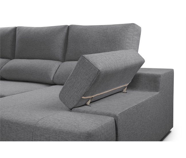 Chaise longue ALISON Gris Oscuro