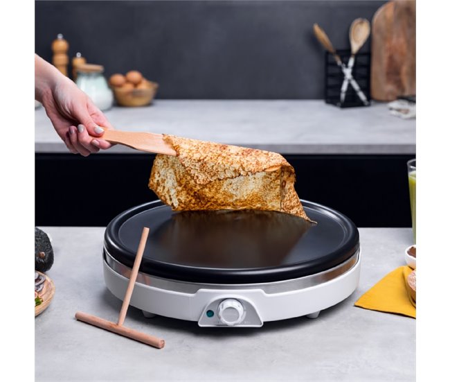 Crepera Fun Crepestone XL Inox Gris
