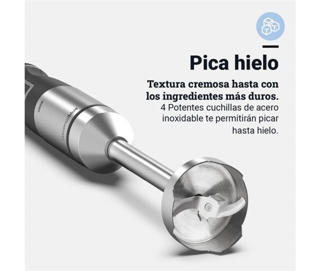 Batidora de Mano 2300W | UNIVERSALBLUE Negro/ Inox