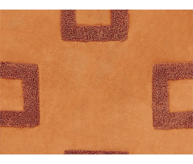 Beliani Cojín decorativo BAHIA 45x45 Naranja