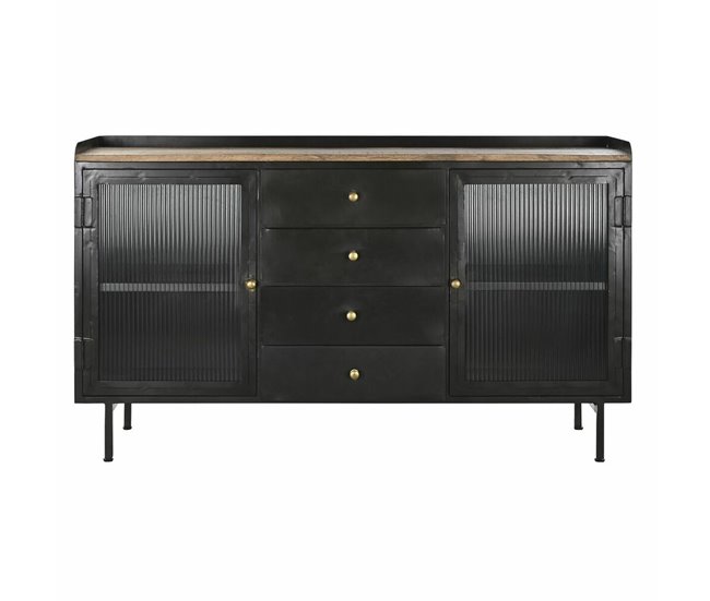 Aparador Negro/ Madera