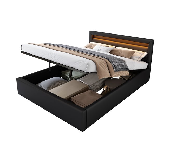 Canapés abatibles Negro