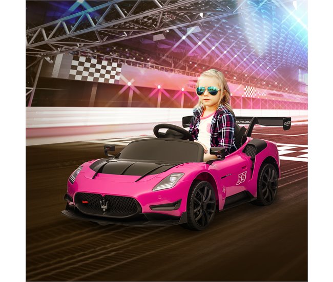 Coche Eléctrico Infantil PP, Acero AIYAPLAY Azul