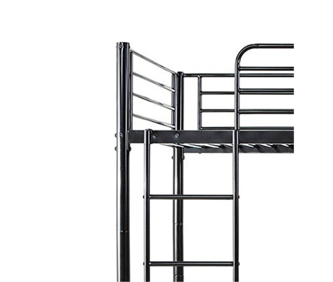Litera Metalica Doble Cama 201x98 Negro