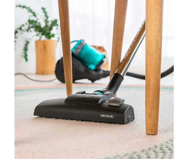 Aspirador trineo Conga Rockstar Multicyclonic Compact Cecotec Negro