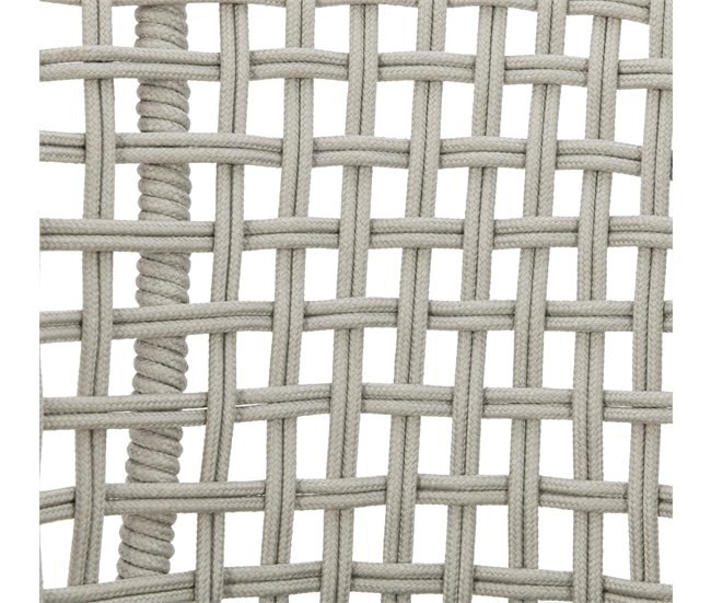 Silla tapizada en tela gris SUKI Gris