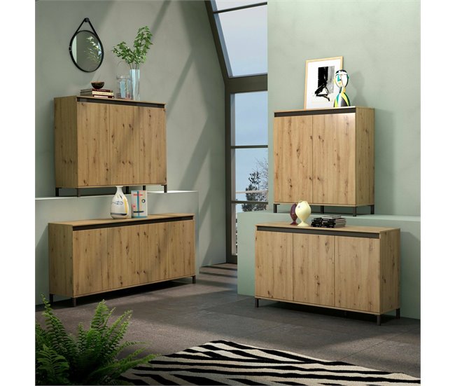Aparador efecto madera Madera Clara
