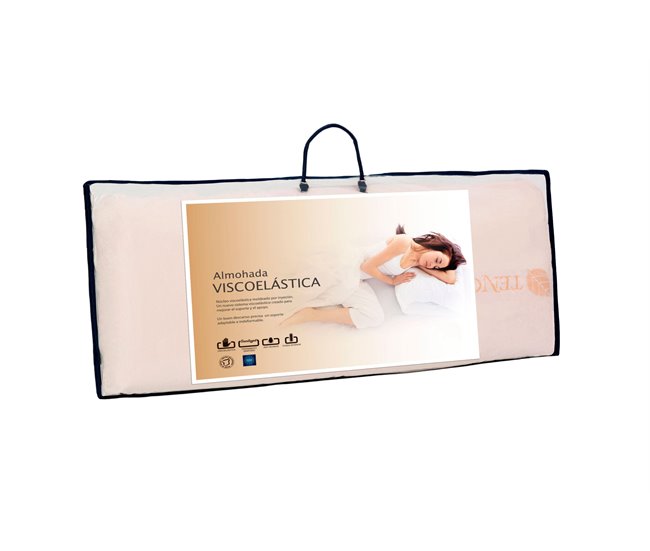 Almohada Viscoelástica Tencel 150x14 Blanco