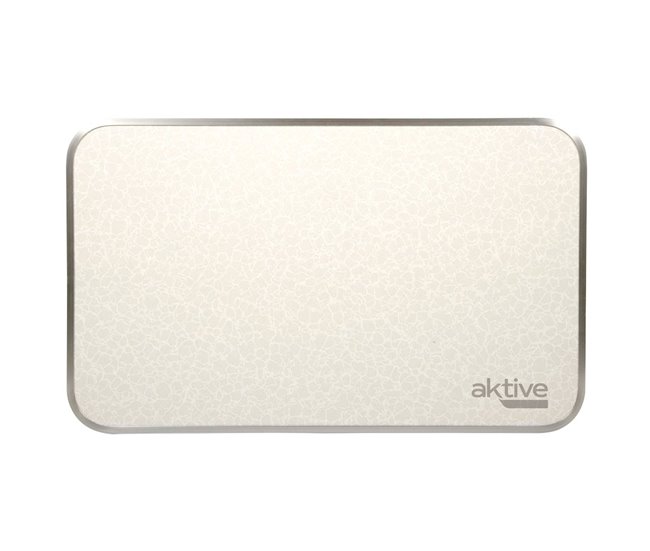 Aktive Mesa plegable pequeña camping antivuelco y ultraligera Beige