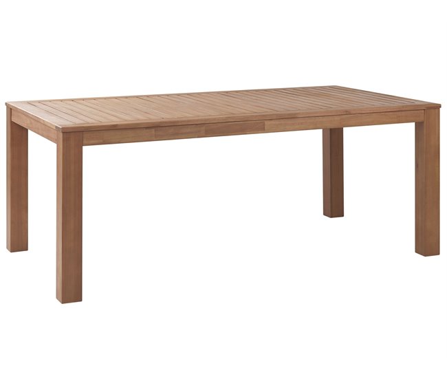 Beliani Mesa de jardín MONSANO Marron