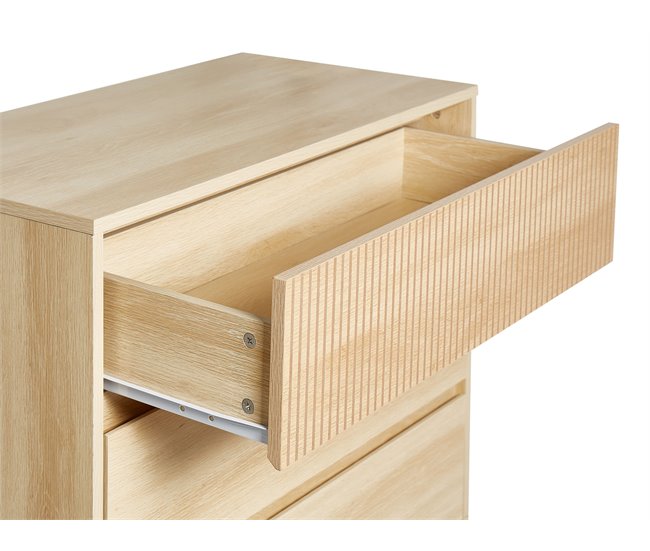 Beliani Cómoda WALES Madera Clara