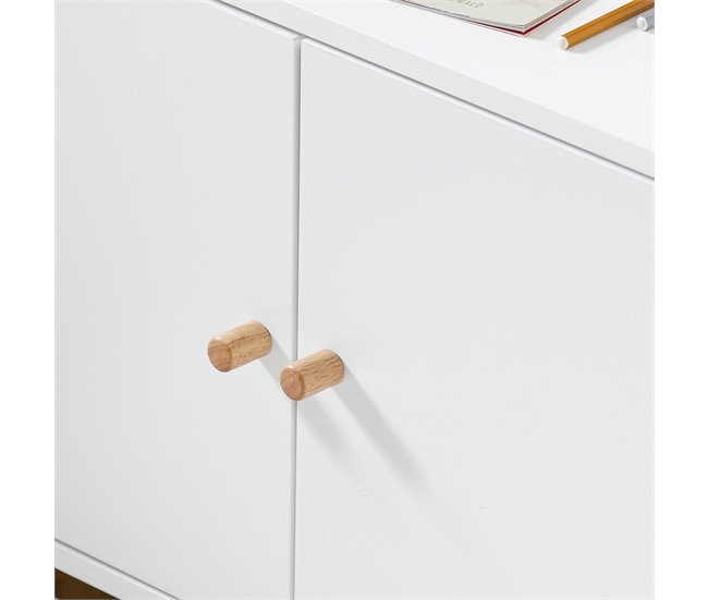 Librería Infantil Organizador de Juguetes SoBuy KMB84-W Blanco