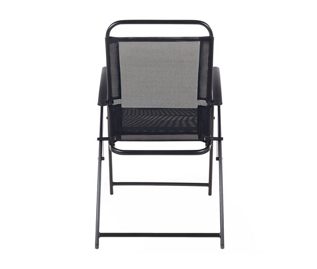 Beliani Conjunto de comedor LIVO Negro