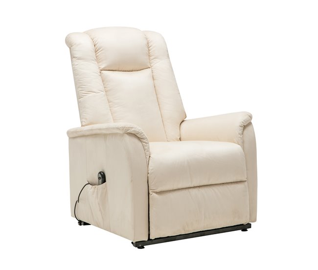 Sillón relax eléctrico microfibra MAX Beige