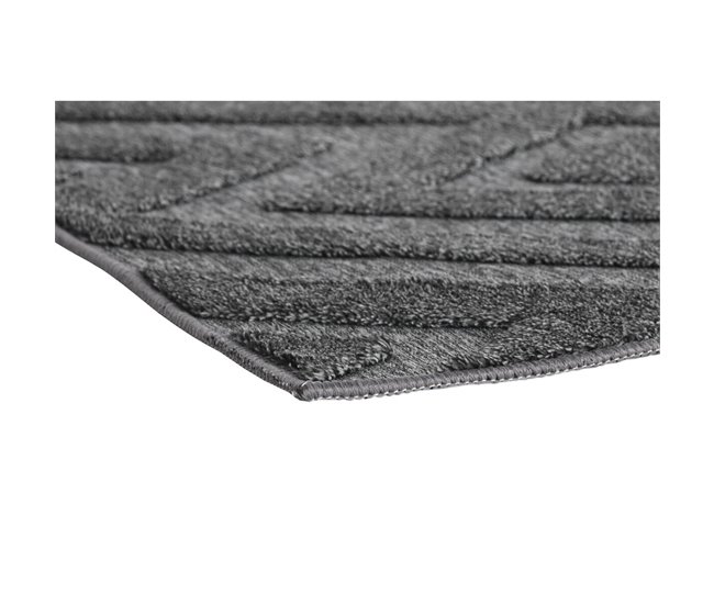 Alfombra Gris Oscuro