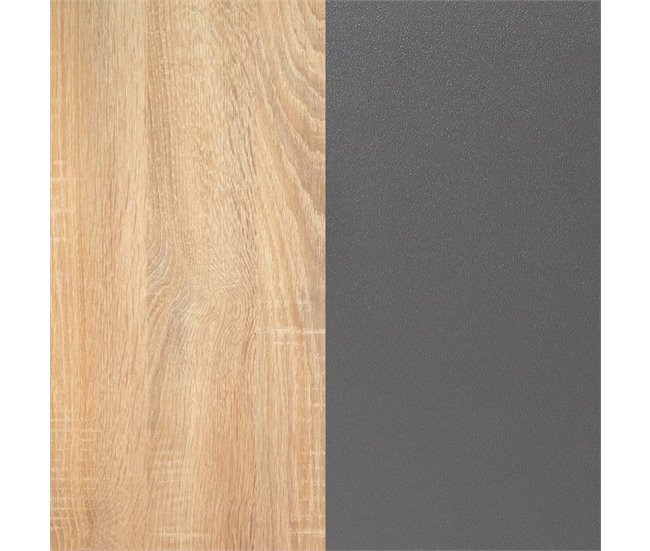 Canapé Luxury Max 3D 135x190 Roble Gris